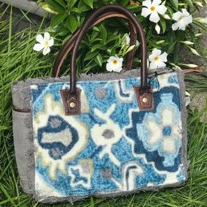 Small Blue Mystique Marval Myra bag